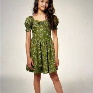 Janie and Jack Floral sweetheart dress